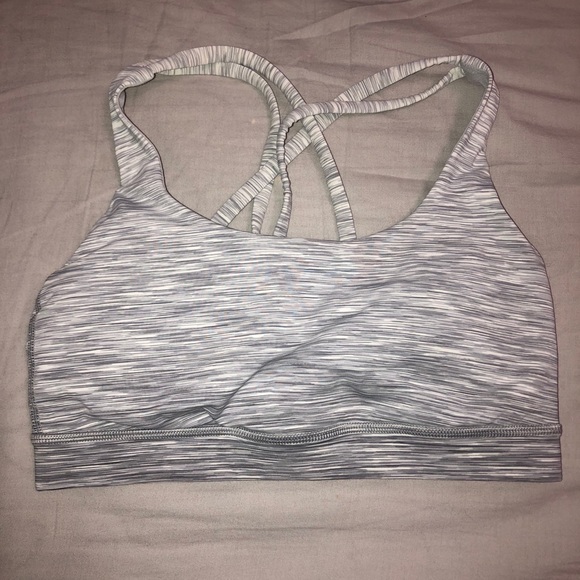 Lululemon women’s grey align free to be sports bra - Picture 1 of 3